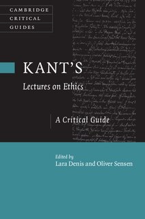 Couverture_Kant's Lectures On Ethics