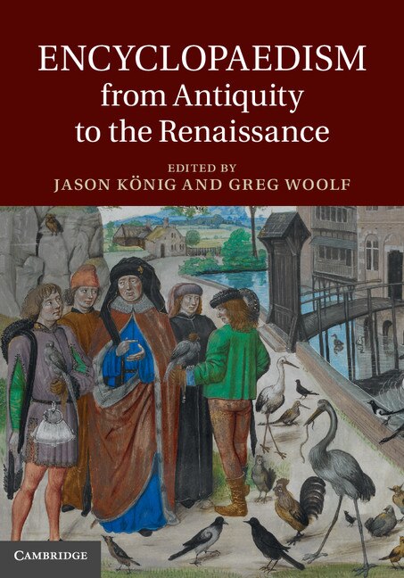 Front cover_Encyclopaedism from Antiquity to the Renaissance
