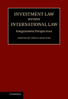 Front cover_Investment Law within International Law