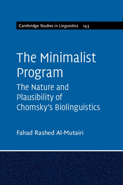 Couverture_The Minimalist Program