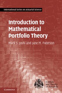 Front cover_Introduction to Mathematical Portfolio Theory