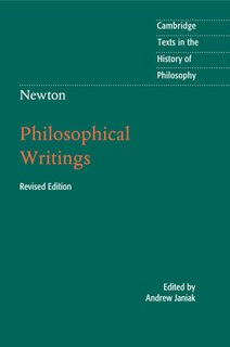 Front cover_Newton: Philosophical Writings