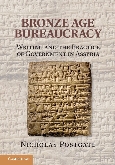 Front cover_Bronze Age Bureaucracy