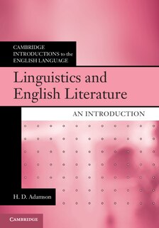 Front cover_Linguistics And English Literature