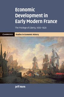 Front cover_Economic Development in Early Modern France