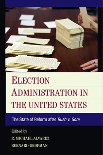 Front cover_Election Administration In The United States