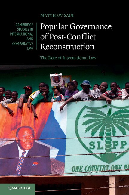 Couverture_Popular Governance Of Post-conflict Reconstruction