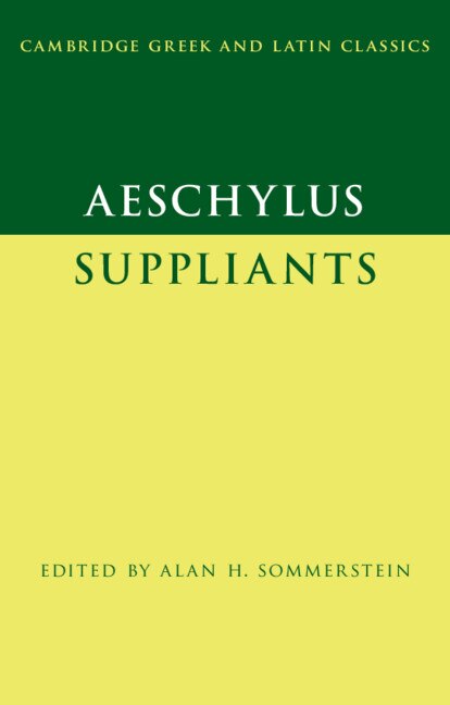 Front cover_Aeschylus: Suppliants