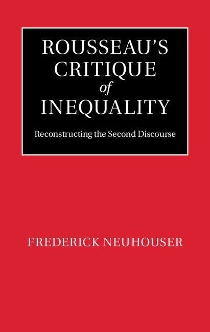 Front cover_Rousseau's Critique Of Inequality