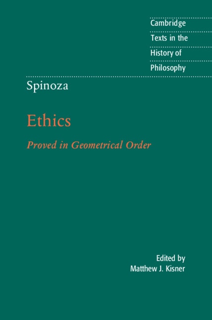 Front cover_Spinoza: Ethics