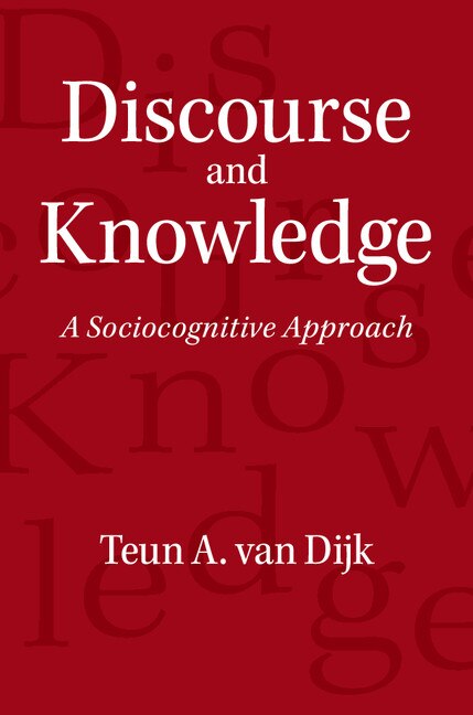 Front cover_Discourse And Knowledge