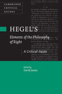 Front cover_Hegel's Elements Of The Philosophy Of Right