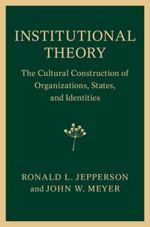 Front cover_Institutional Theory