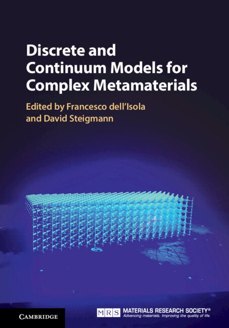 Front cover_Discrete And Continuum Models For Complex Metamaterials