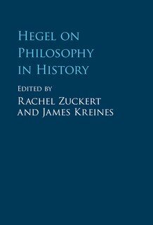 Front cover_Hegel On Philosophy In History