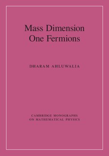 Couverture_Mass Dimension One Fermions