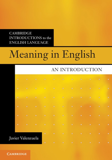 Front cover_Meaning In English
