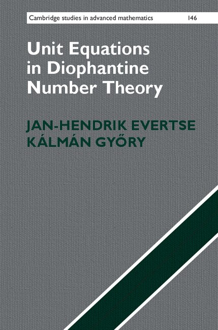 Front cover_Unit Equations In Diophantine Number Theory
