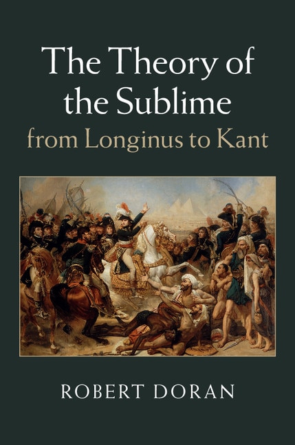 Couverture_The Theory Of The Sublime From Longinus To Kant