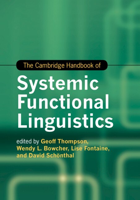 Front cover_The Cambridge Handbook Of Systemic Functional Linguistics