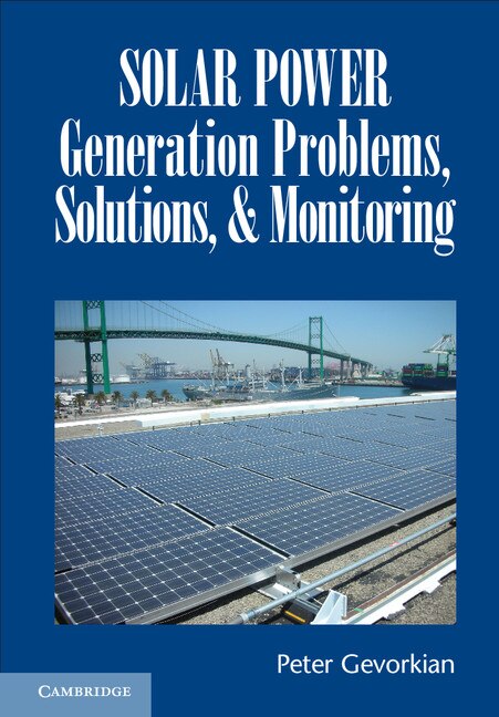 Couverture_Solar Power Generation Problems, Solutions, And Monitoring