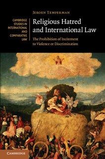 Front cover_Religious Hatred And International Law