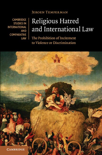 Front cover_Religious Hatred And International Law