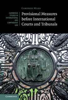 Front cover_Provisional Measures Before International Courts And Tribunals