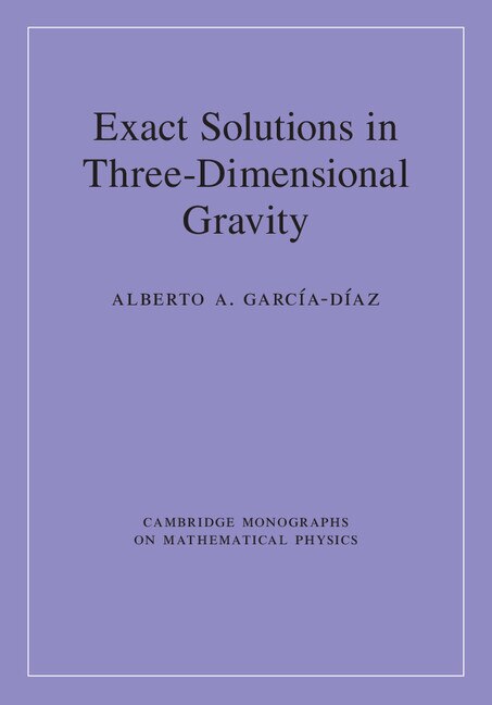 Couverture_Exact Solutions In Three-dimensional Gravity