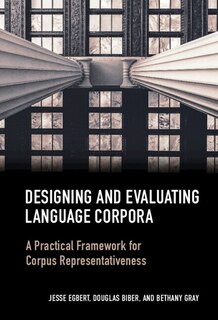 Front cover_Designing And Evaluating Language Corpora