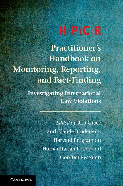 Front cover_Hpcr Practitioner's Handbook On Monitoring, Reporting, And Fact-finding