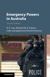 Front cover_Emergency Powers In Australia