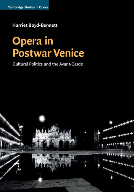Couverture_Opera In Postwar Venice
