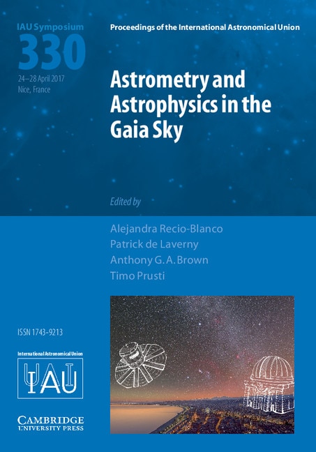 Front cover_Astrometry And Astrophysics In The Gaia Sky (iau S330)
