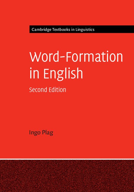 Front cover_Word-formation In English