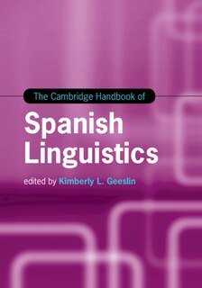 Couverture_The Cambridge Handbook Of Spanish Linguistics