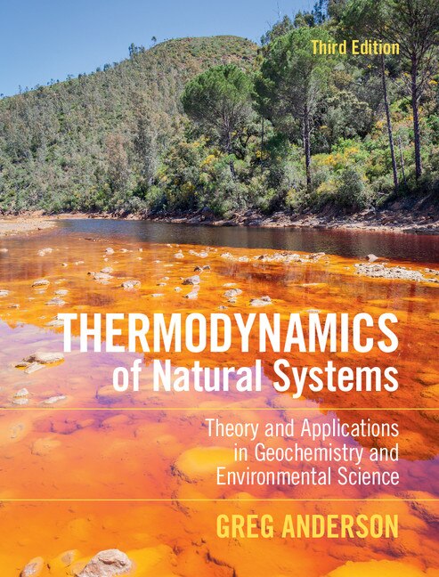 Couverture_Thermodynamics Of Natural Systems