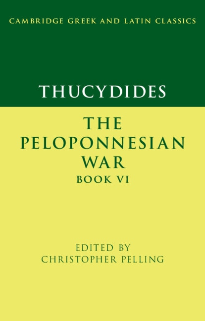 Front cover_Thucydides: The Peloponnesian War Book Vi