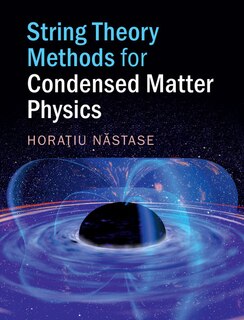 Couverture_String Theory Methods For Condensed Matter Physics