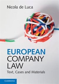 Couverture_European Company Law