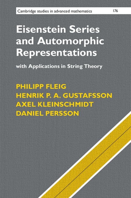 Front cover_Eisenstein Series And Automorphic Representations