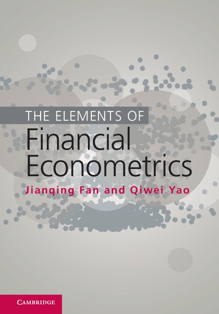 Front cover_The Elements Of Financial Econometrics