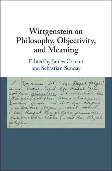 Front cover_Wittgenstein On Philosophy, Objectivity, And Meaning