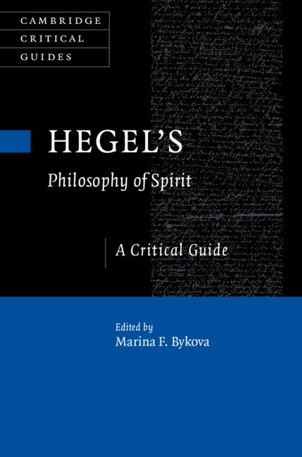 Front cover_Hegel's Philosophy Of Spirit