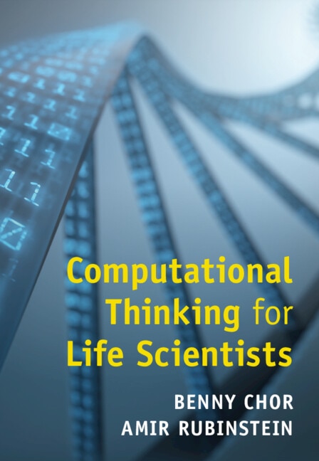 Couverture_Computational Thinking for Life Scientists