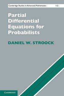 Couverture_Partial Differential Equations for Probabilists