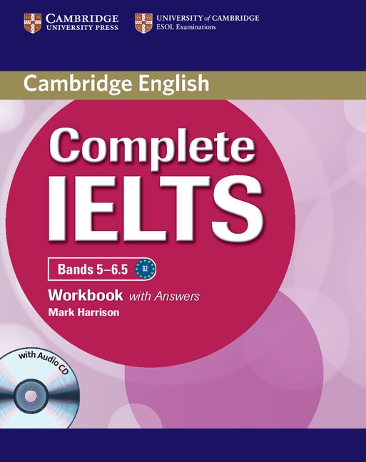 Couverture_Complete IELTS Bands 5-6.5 Workbook with Answers with Audio CD