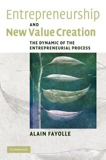 Front cover_Entrepreneurship and New Value Creation