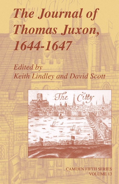 Couverture_The Journal of Thomas Juxon, 1644–1647
