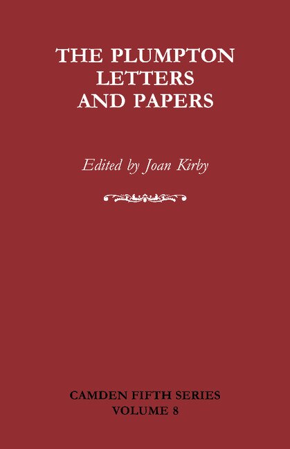 Couverture_The Plumpton Letters and Papers